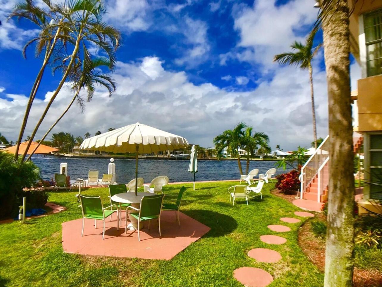 Studio Intracoastal Views! 5 Min Walk To The Beach Villa Pompano Beach Kültér fotó