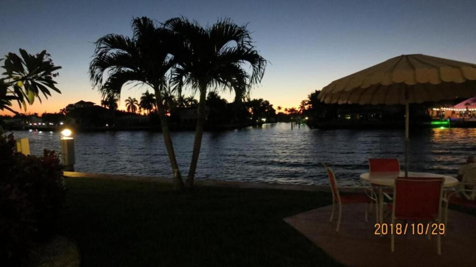 Studio Intracoastal Views! 5 Min Walk To The Beach Villa Pompano Beach Kültér fotó